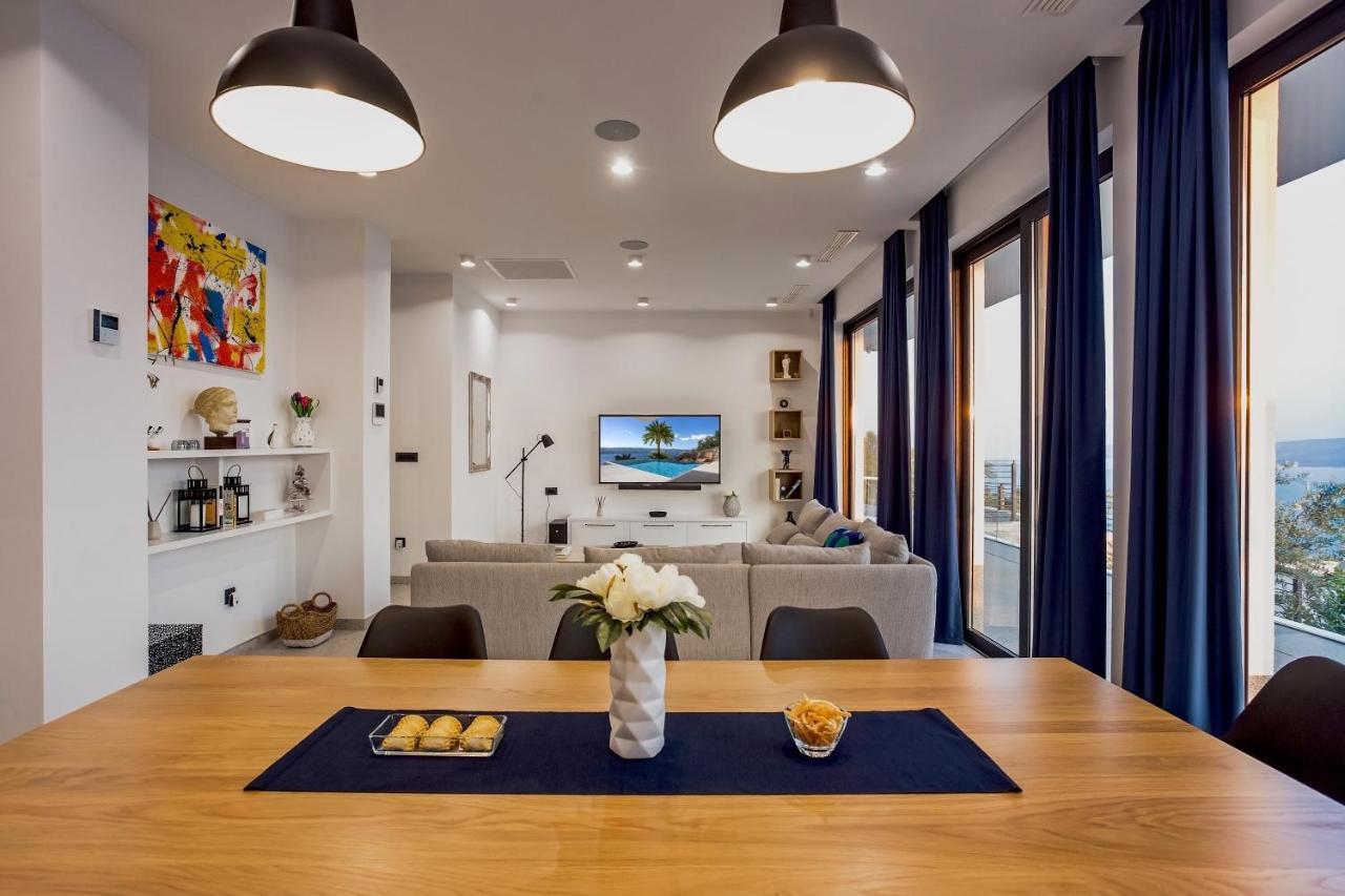 Villa Dispet With Heated Pool, Jacuzzi, Sauna And Cinema سيلينا المظهر الخارجي الصورة