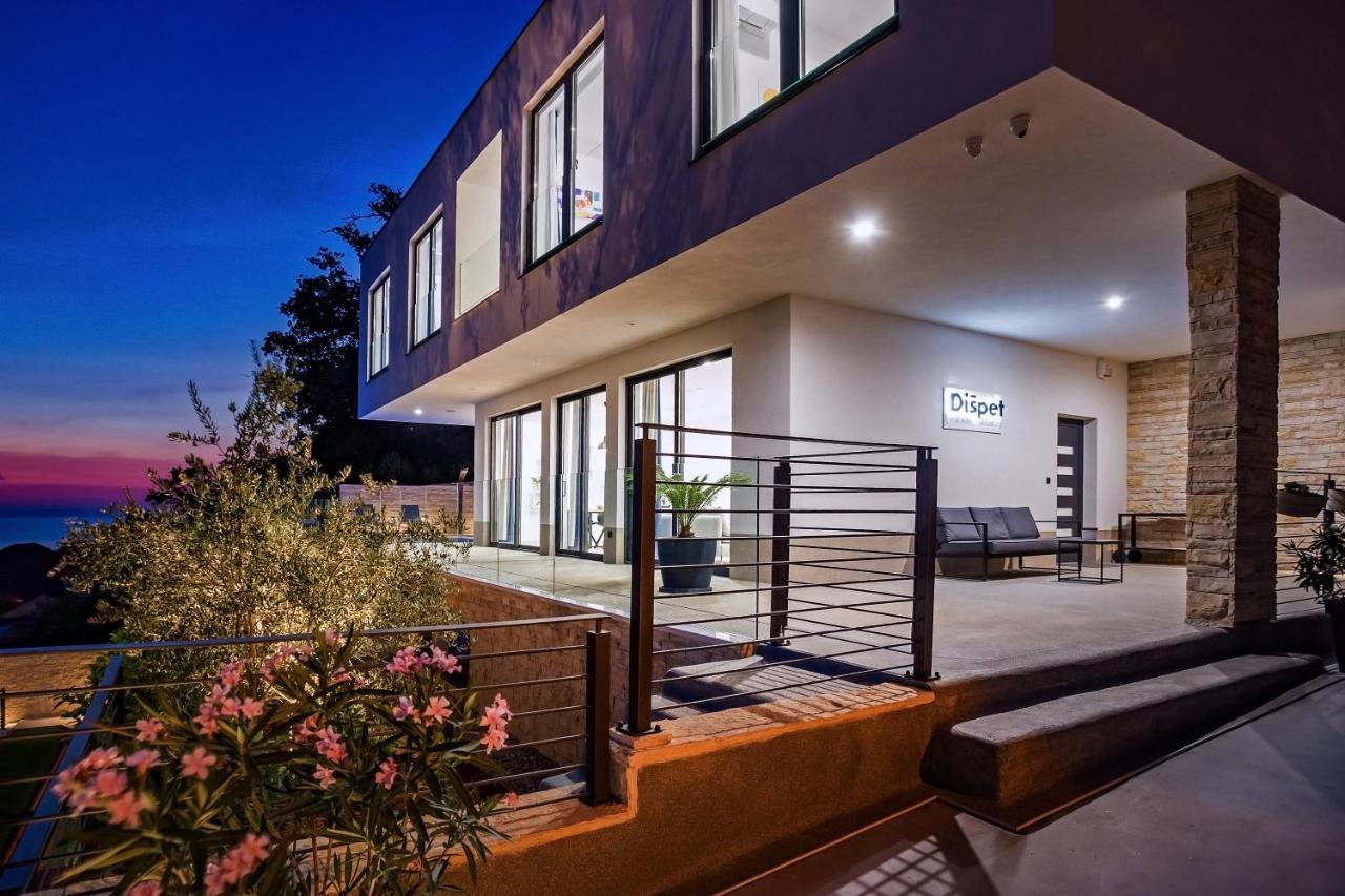 Villa Dispet With Heated Pool, Jacuzzi, Sauna And Cinema سيلينا المظهر الخارجي الصورة