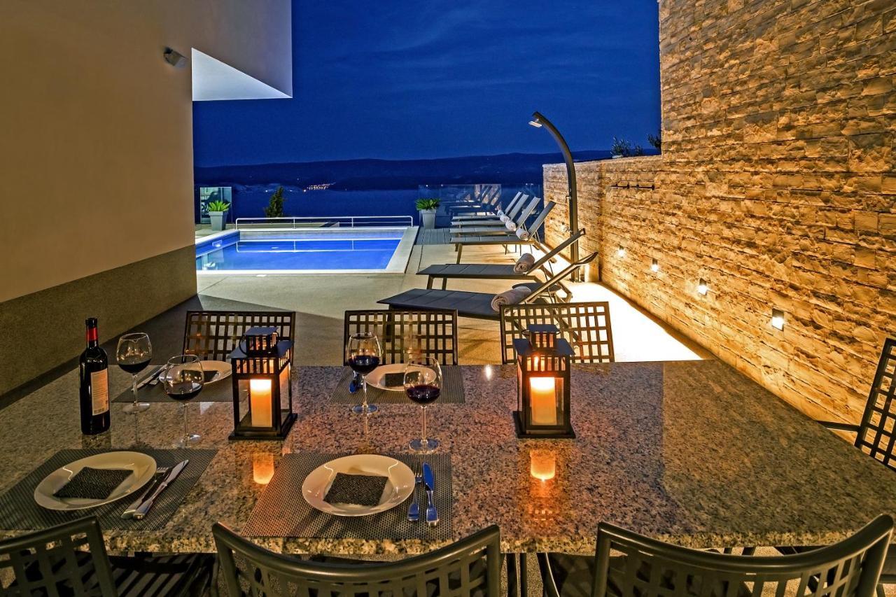 Villa Dispet With Heated Pool, Jacuzzi, Sauna And Cinema سيلينا المظهر الخارجي الصورة